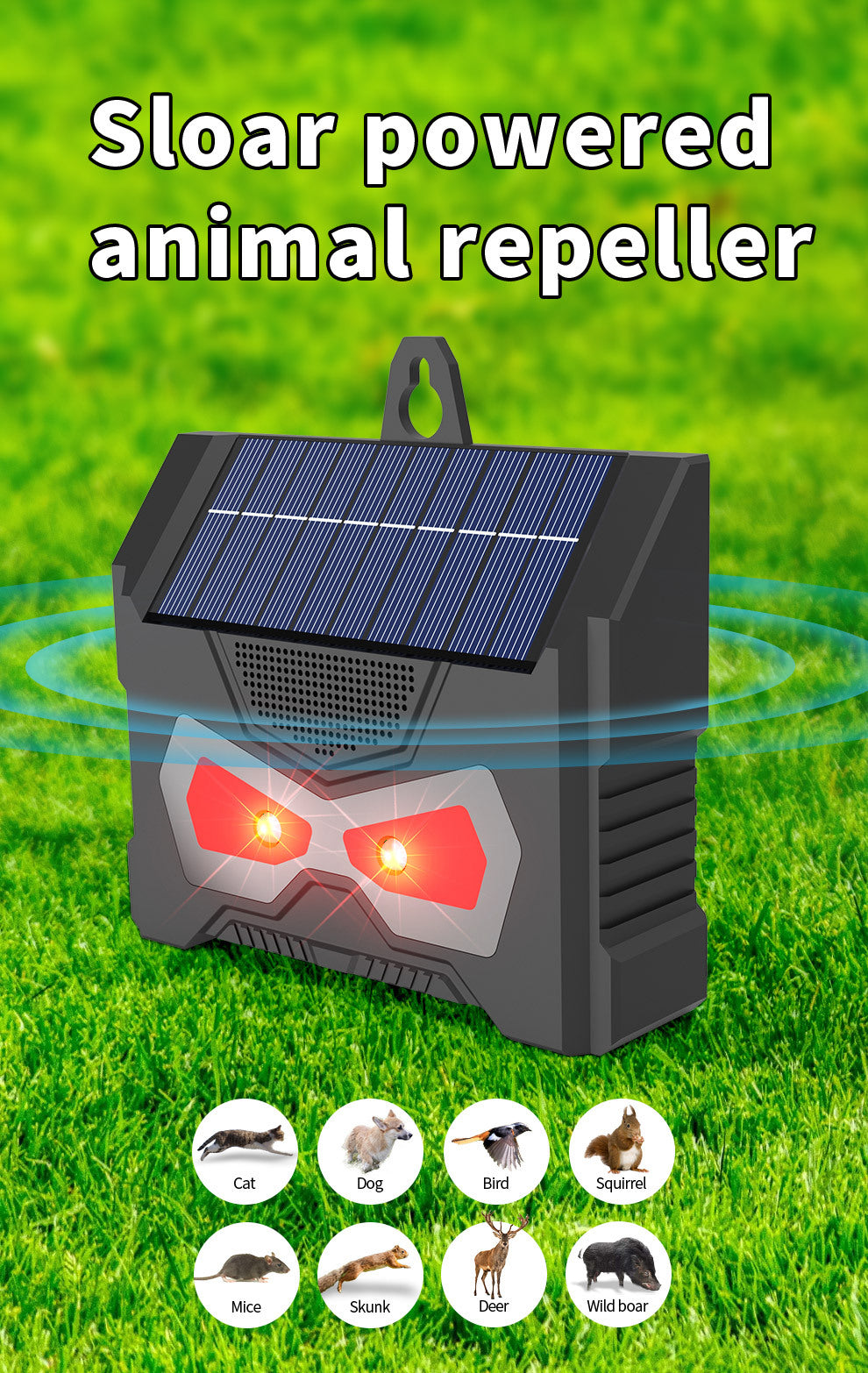 Ultrasonic Animal Repeller
