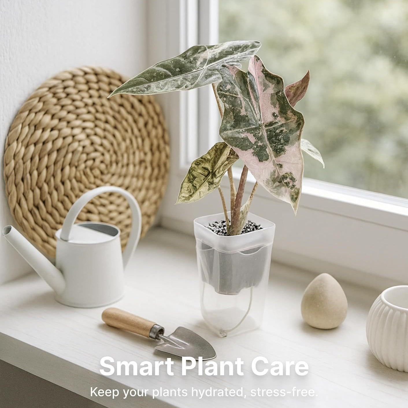 # Square Thickened Seedling Pot for Succulents