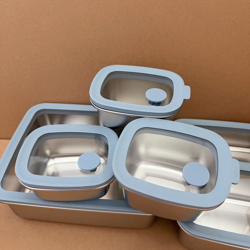 304 Stainless Steel Food Storage Containers