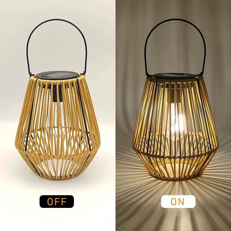 # Solar-Powered Garden Hanging Light