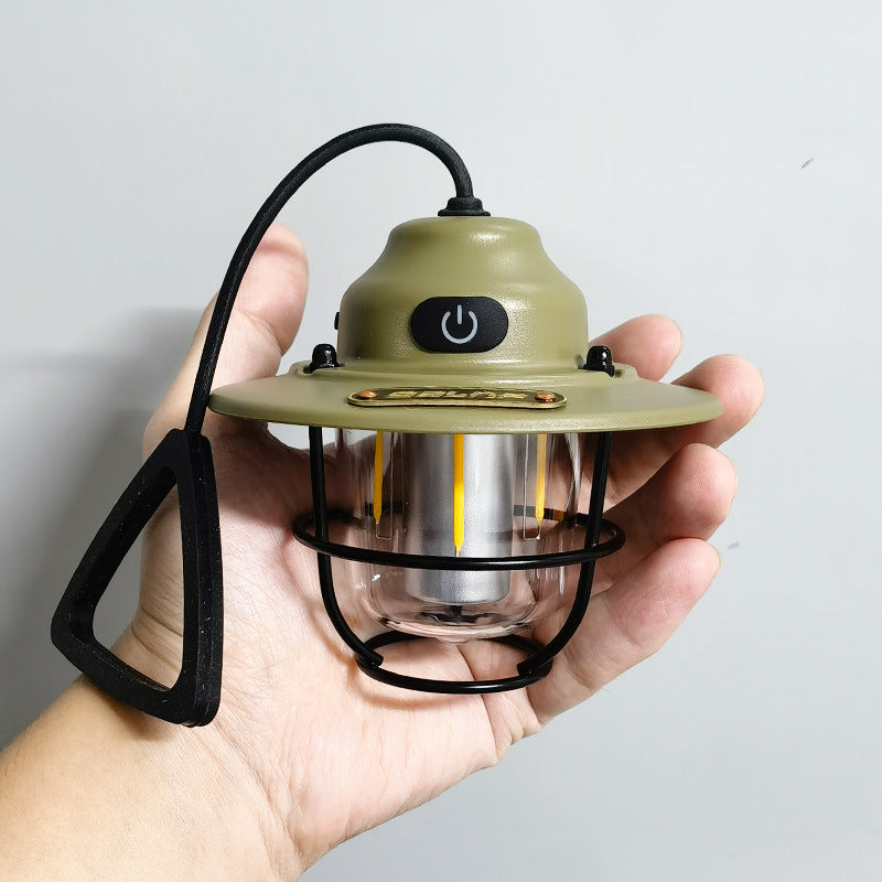 # Pinecone-Shaped Camping Pendant Light