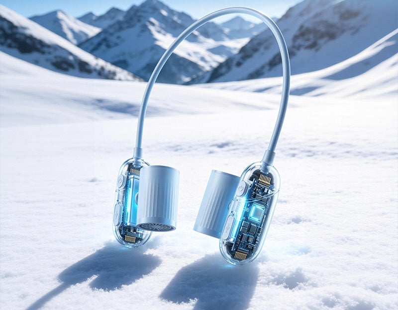 # Adjustable Wide-Angle Neckband Portable Fan