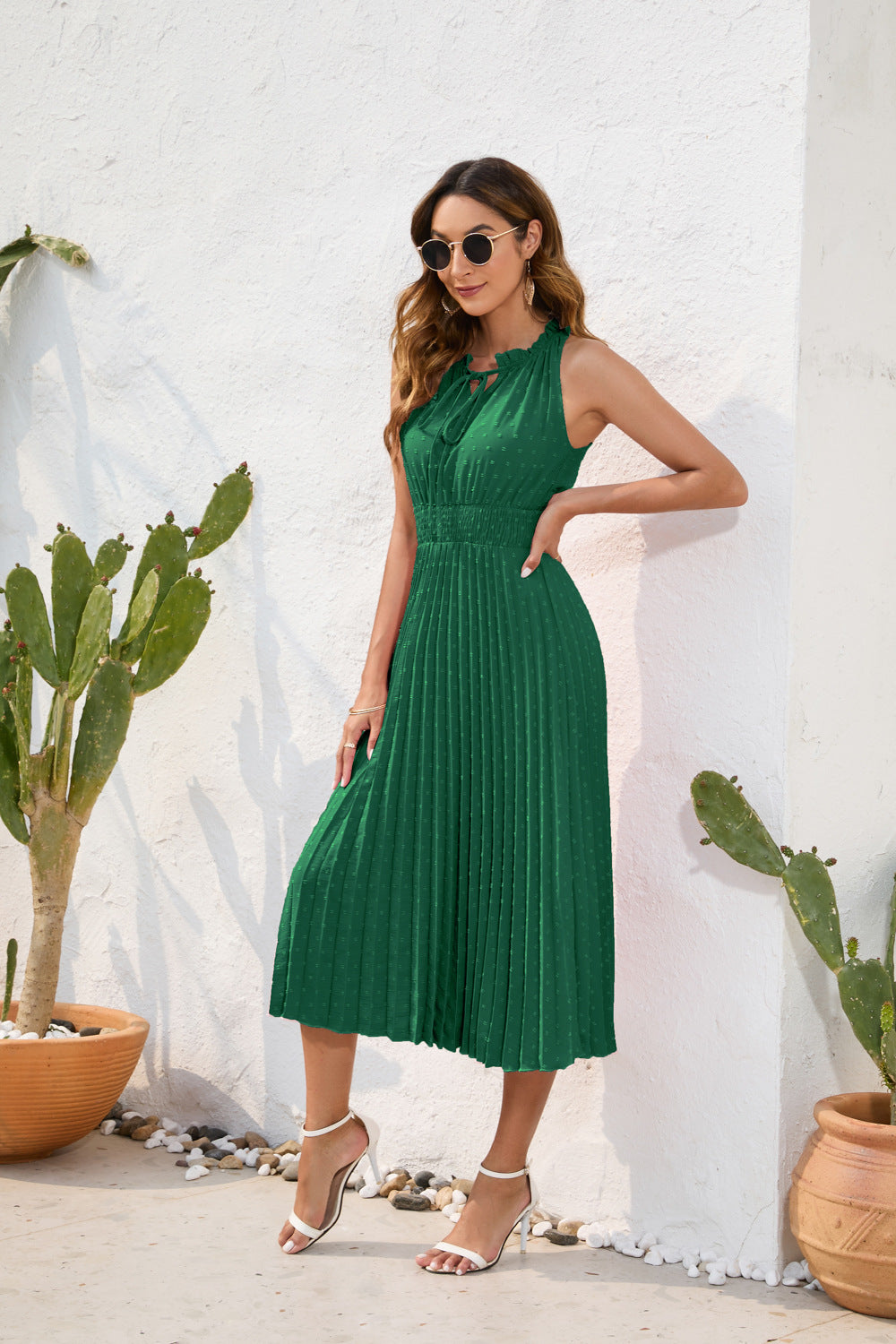 # Sleeveless Vacation Dress