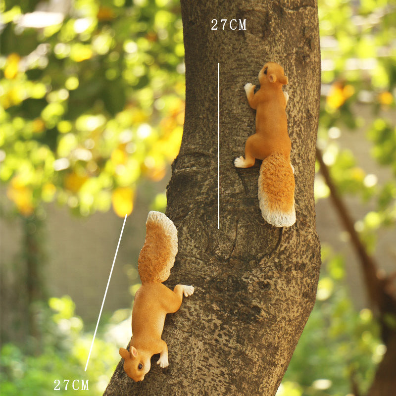 **Simulated Resin Animal Garden Hanging Ornaments**