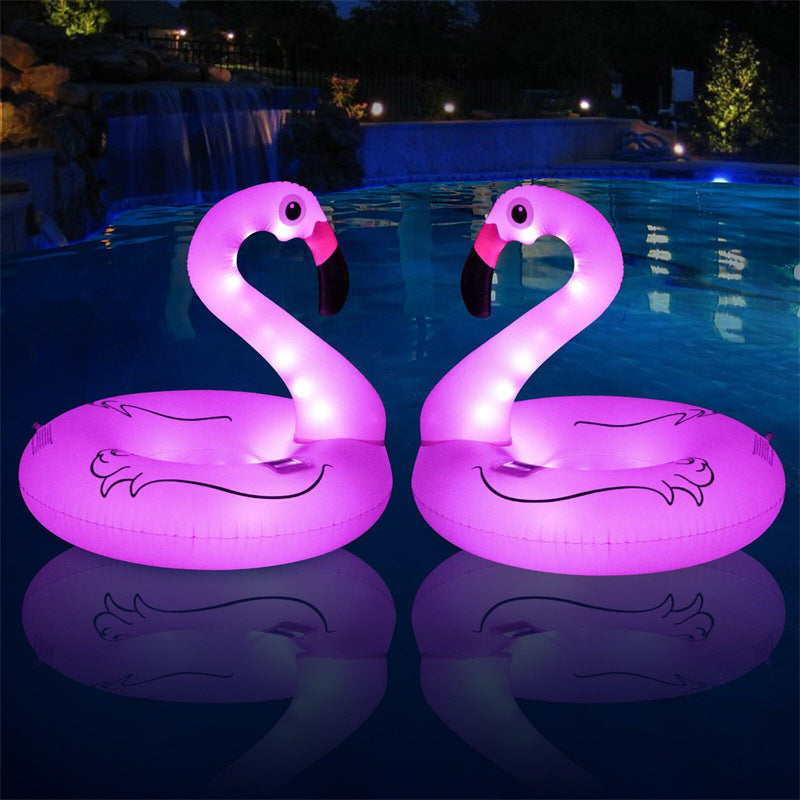 # LED Illuminated Inflatable Swimming Ring