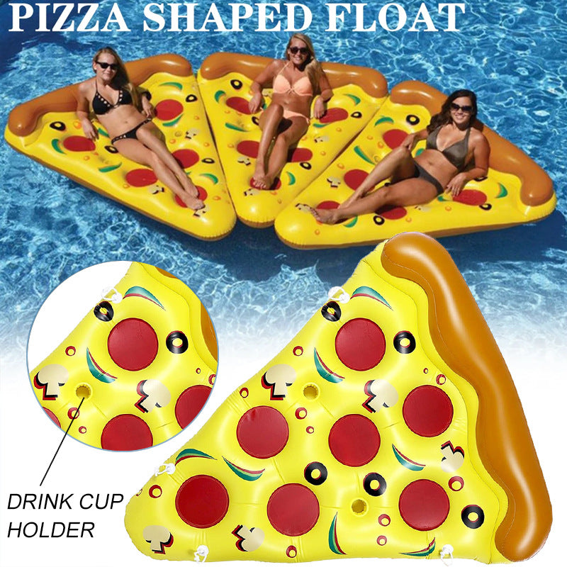 Pizza-Shaped Inflatable Water Floating Chair