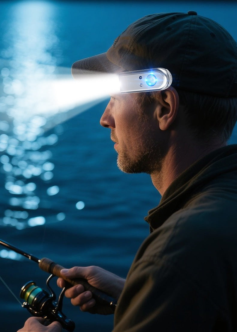 # Ear-hook Mini Headlamp with Sensor