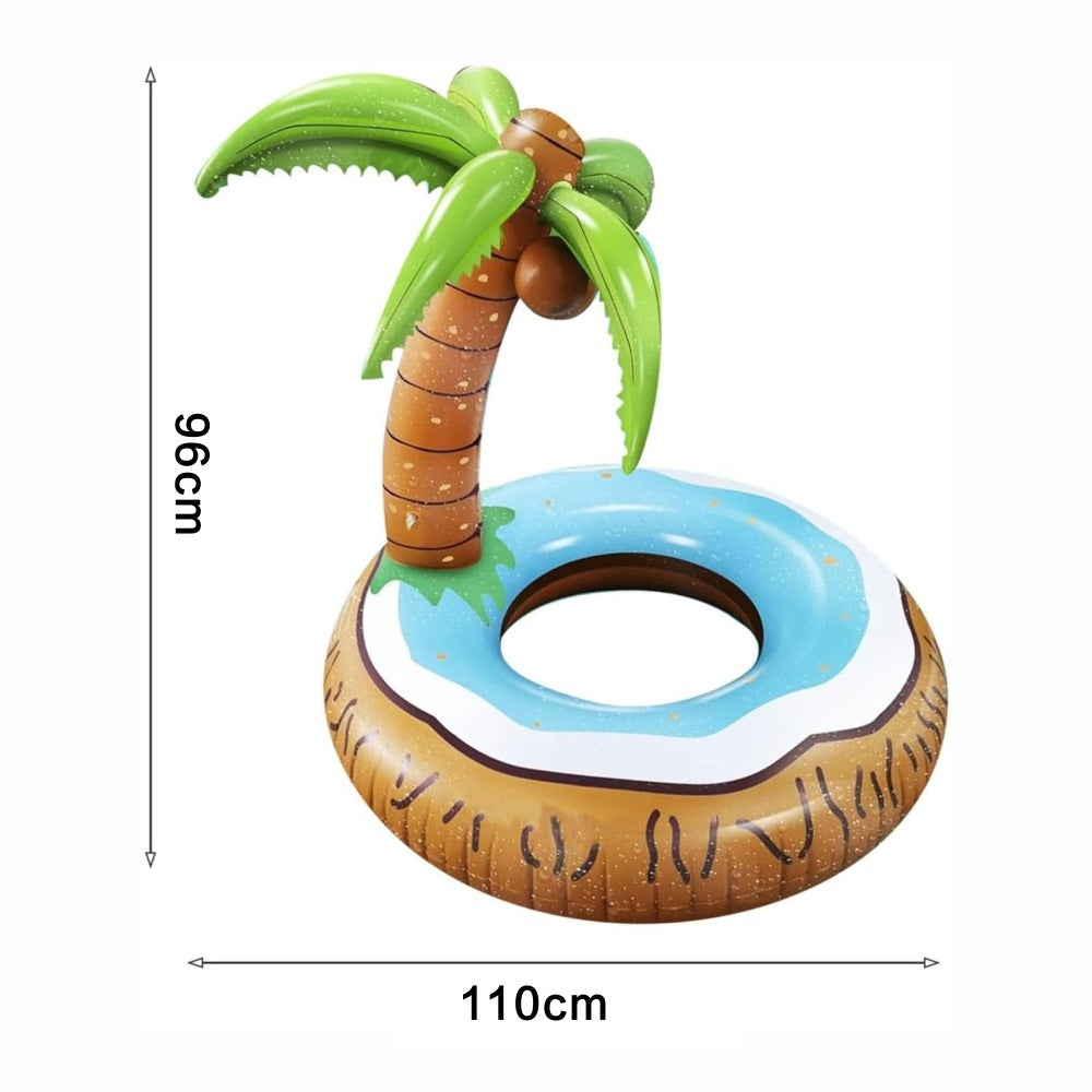 # Coconut Tree-Shaped Inflatable Floating Recliner