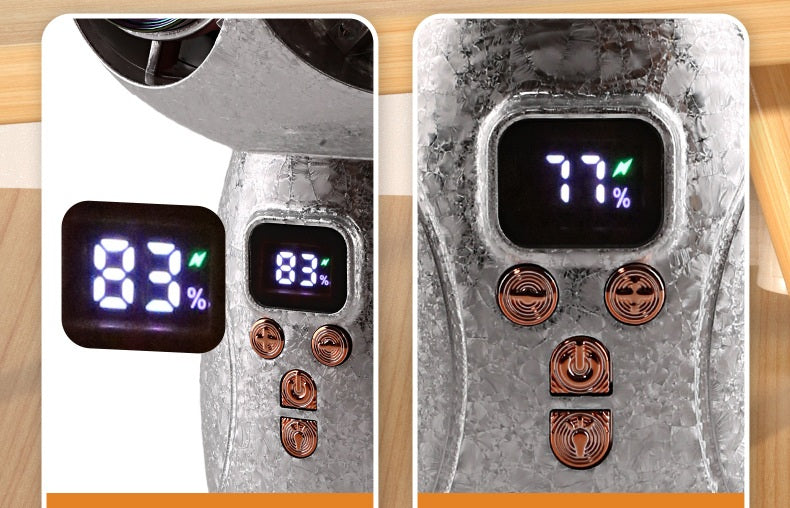 # Owl-Shaped Dual-Turbine Handheld Fan