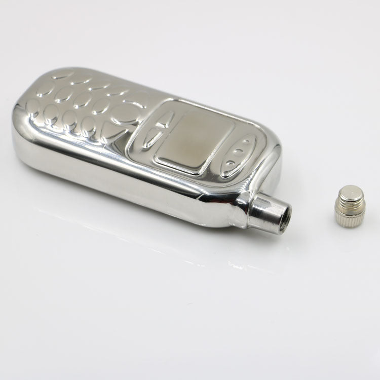 # Retro Cellphone-Shaped Stainless Steel Portable Liquor Flask