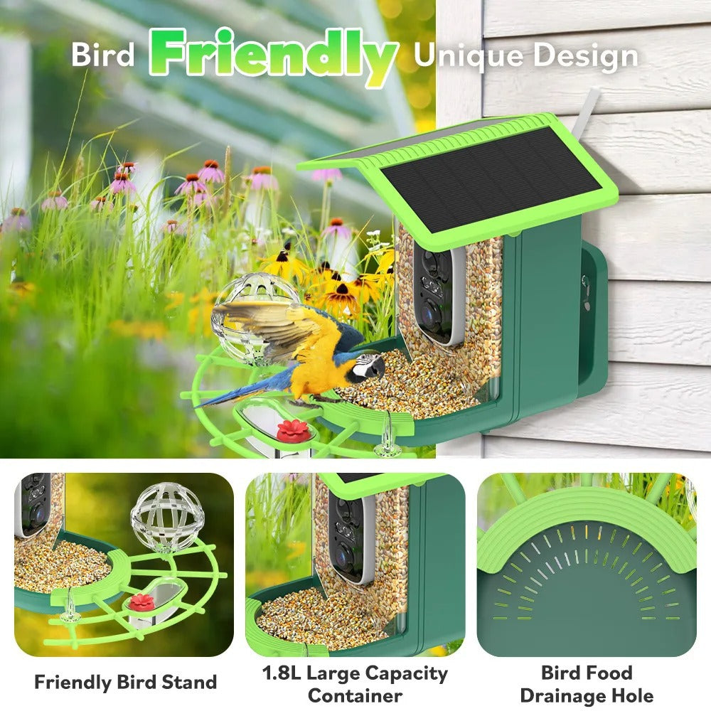 Smart bird feeder