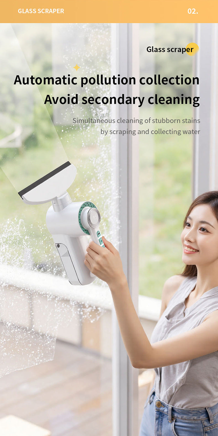 # Handheld Electric Glass Cleaning Brush