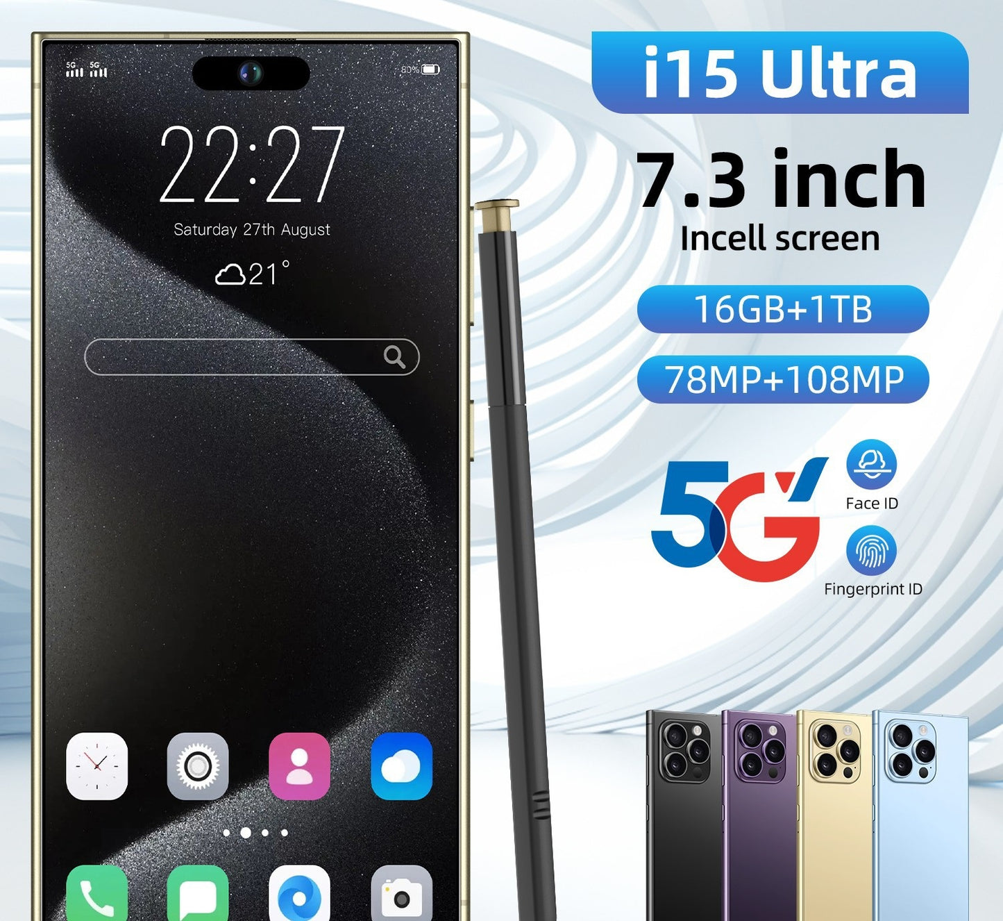 # I15 Ultra Smartphone