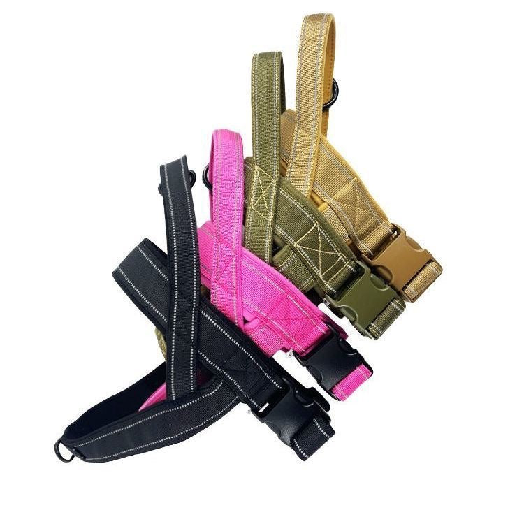 **Upgraded Tactical Dog Harness (Explosion-Proof Dog Collar)**