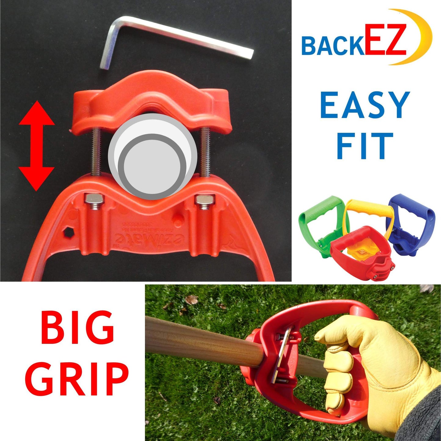 Back-Saving Tool Handle Labor Attachment