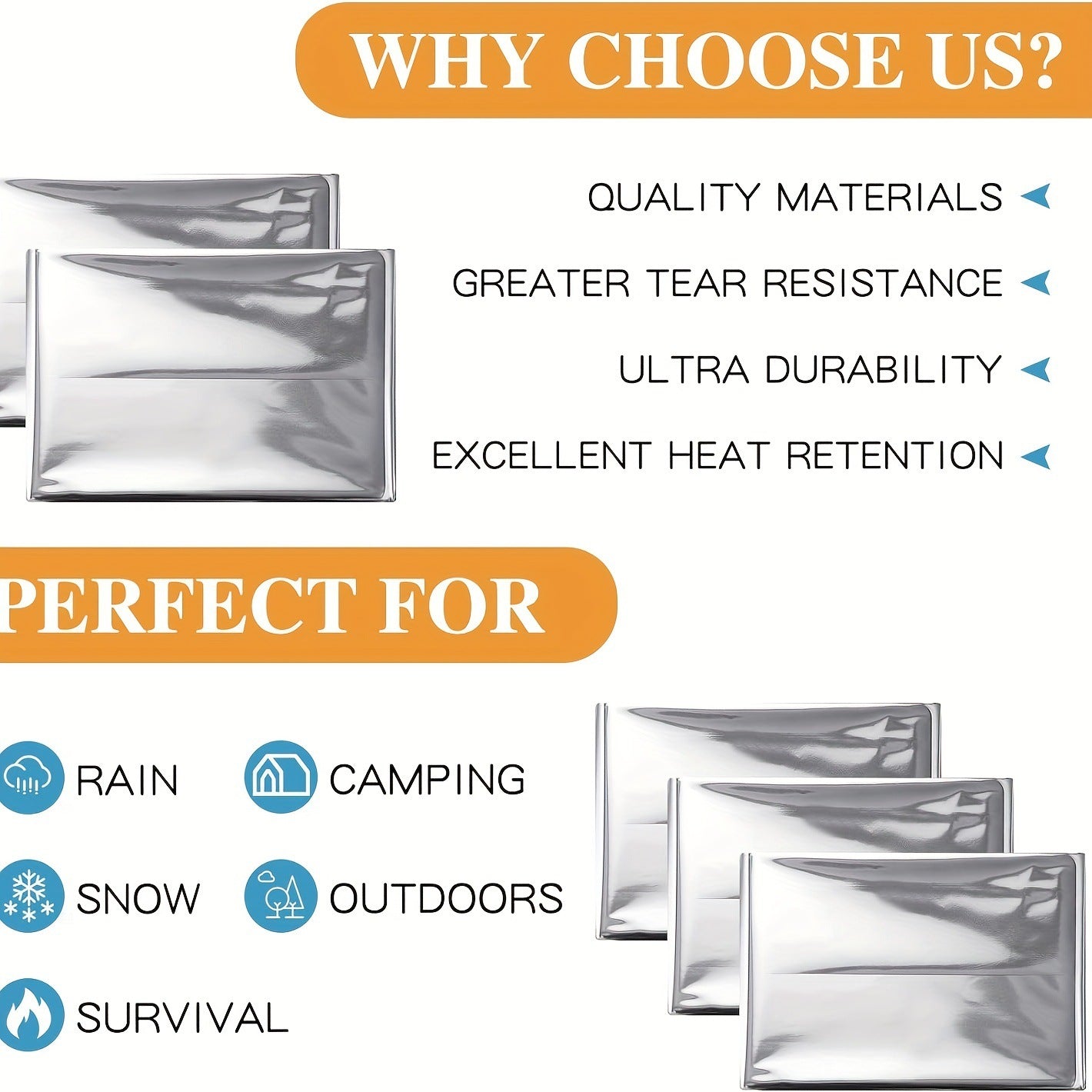 Portable Outdoor Emergency Blanket