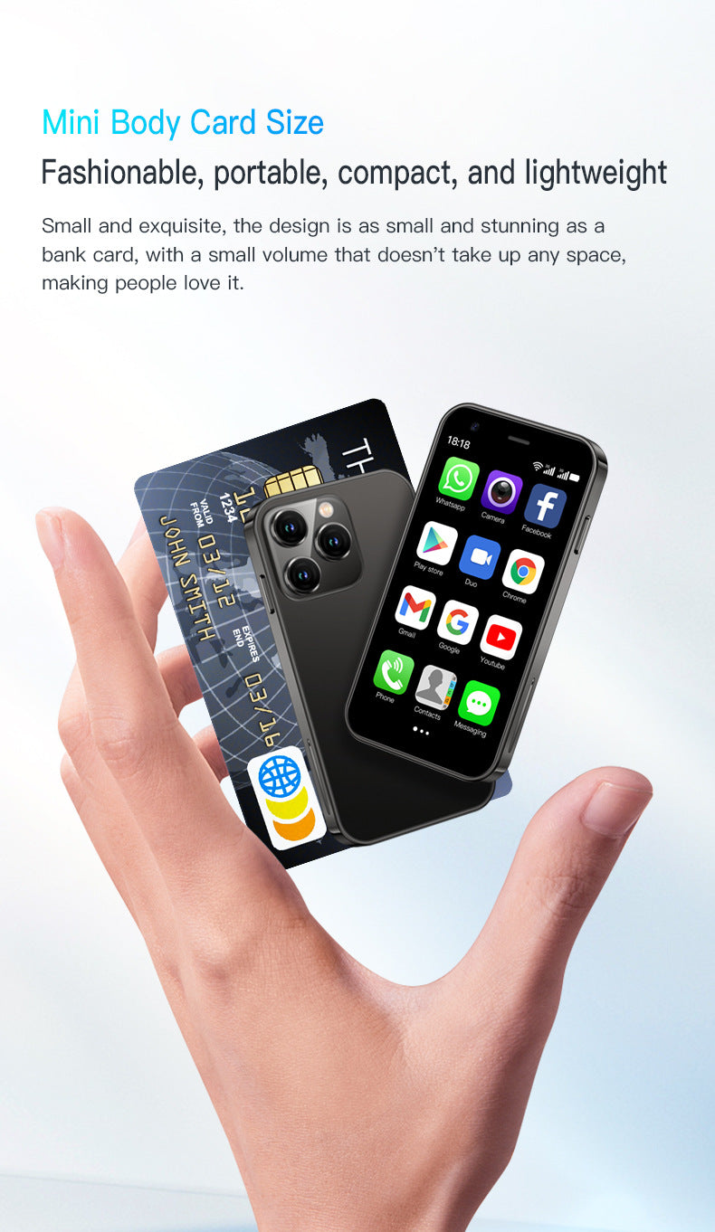 # XS15 Mini Card Smartphone