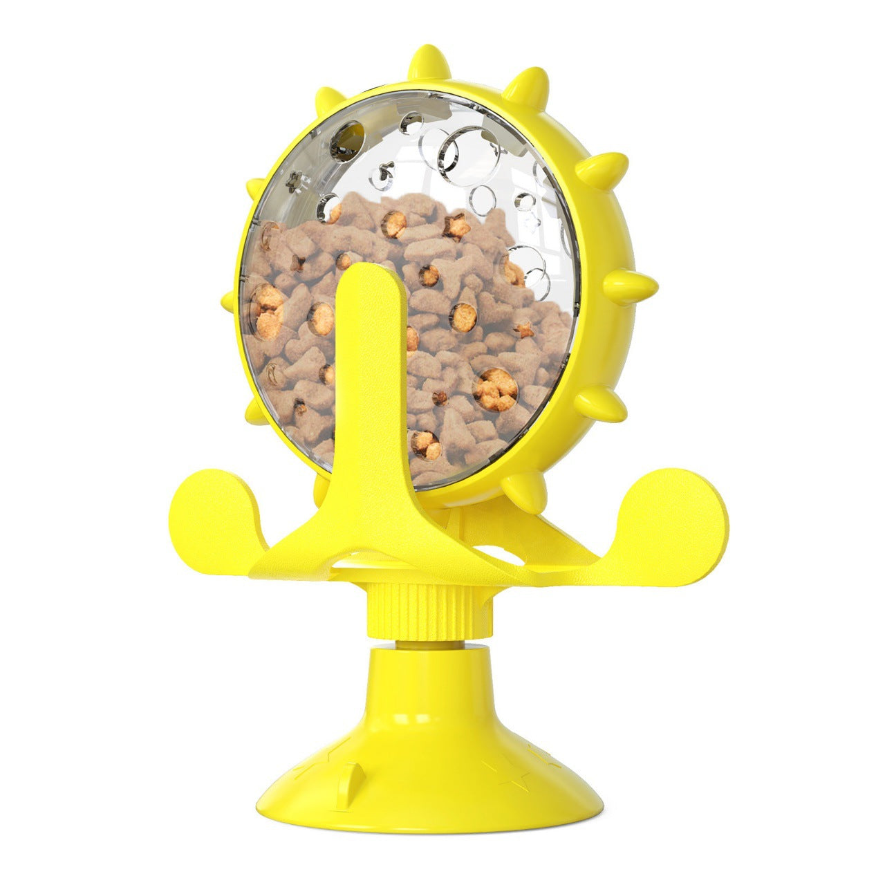 # Pet Windmill Wheel Food Dispenser for Suspicion