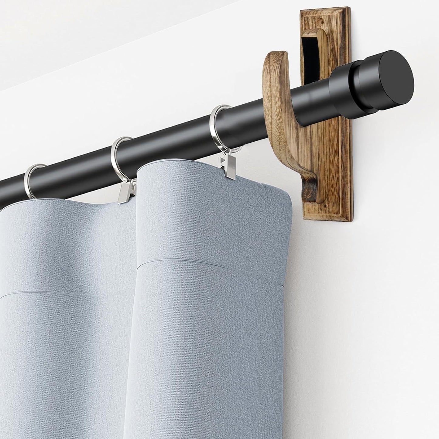 Solid Wood Wall-Mounted Gun Rack