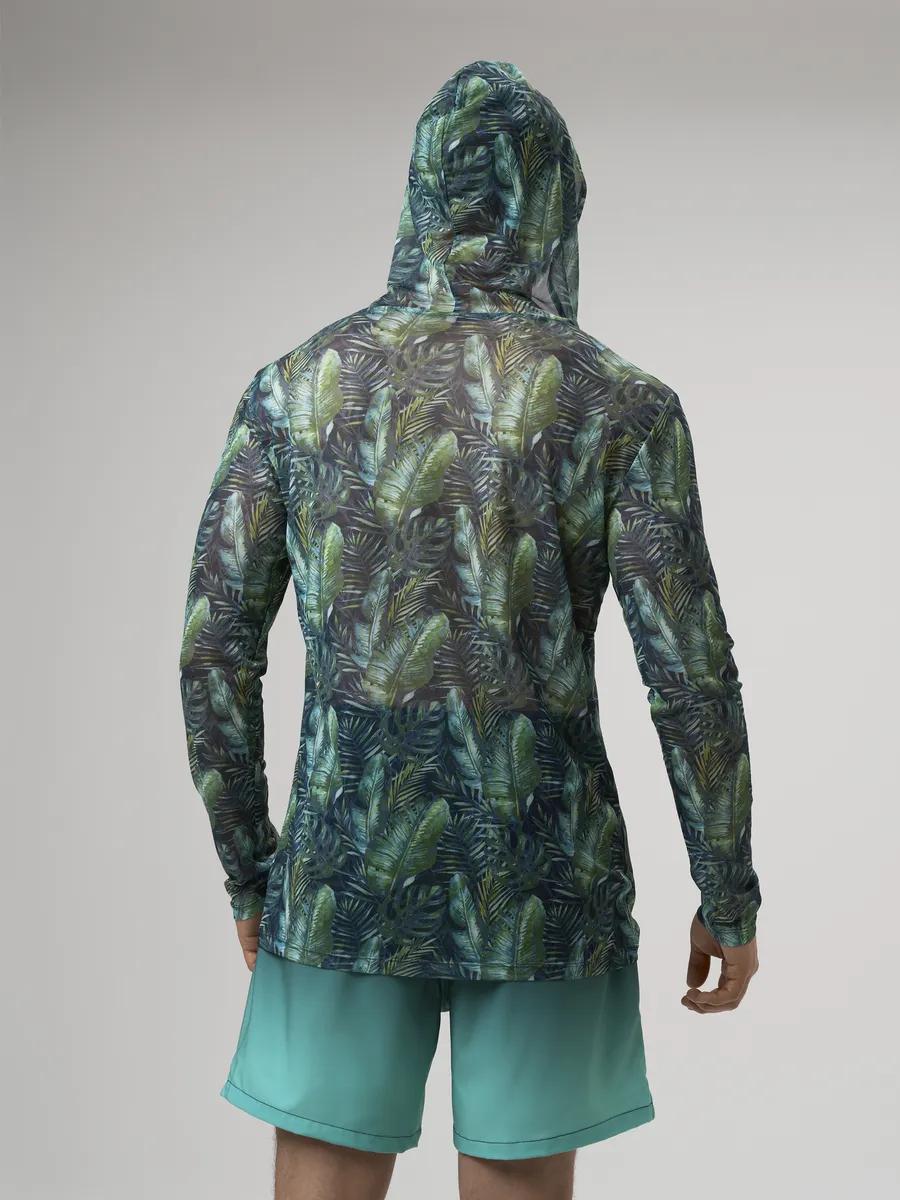 # Camouflage Print Sun Protection Cover-up