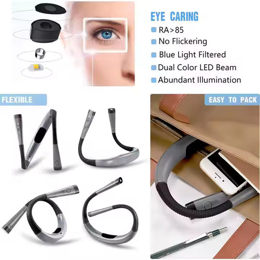 # Flexible Hose USB Neckband Reading Lamp