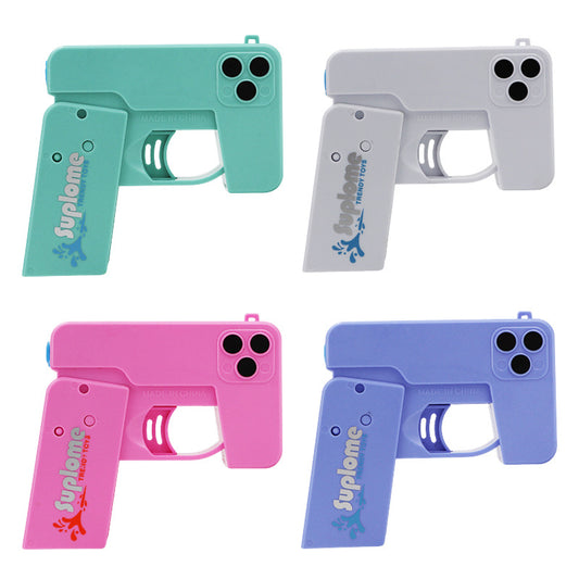 # Folding Double-Headed Mobile Phone Water Gun