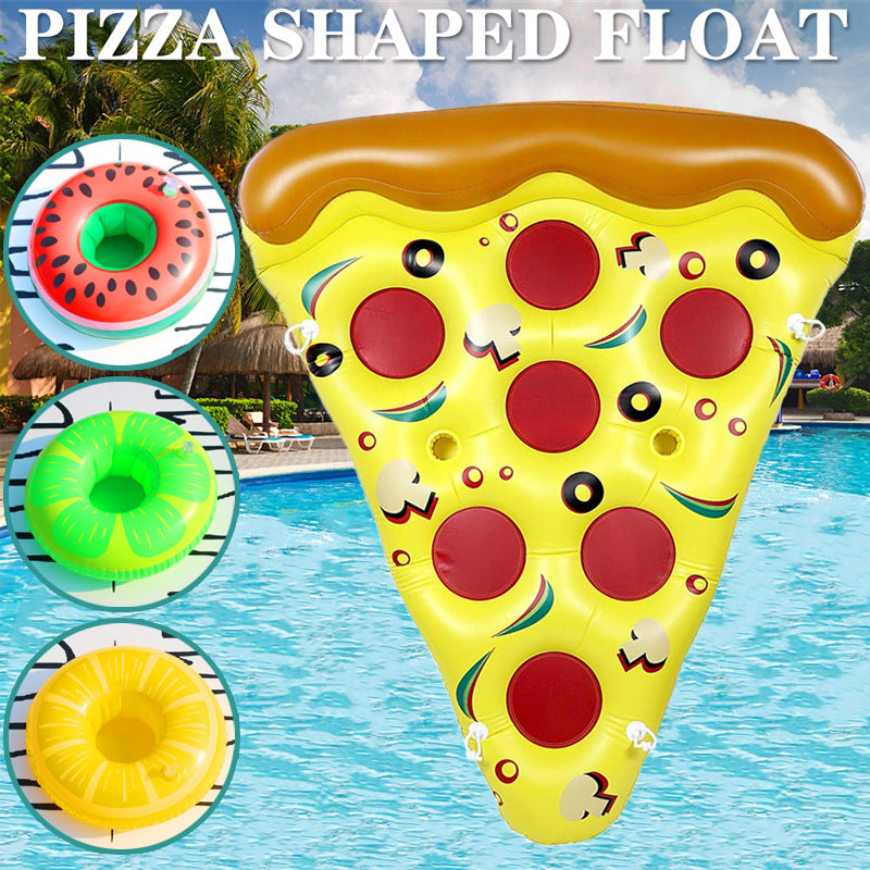 Pizza-Shaped Inflatable Water Floating Chair