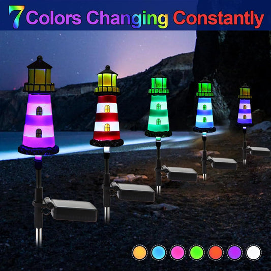 Solar Beacon LED Outdoor Decorative Light