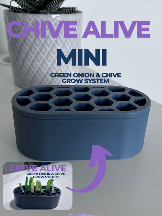 # Mini Oval Scallion Planter