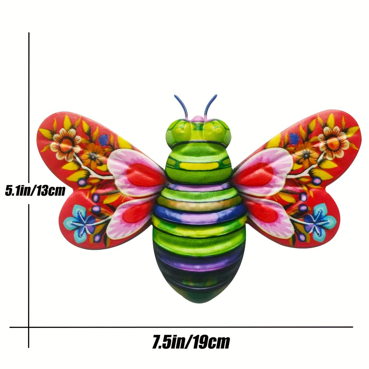 # Wrought Iron Bee Window and Patio Decorative Hanging Piece