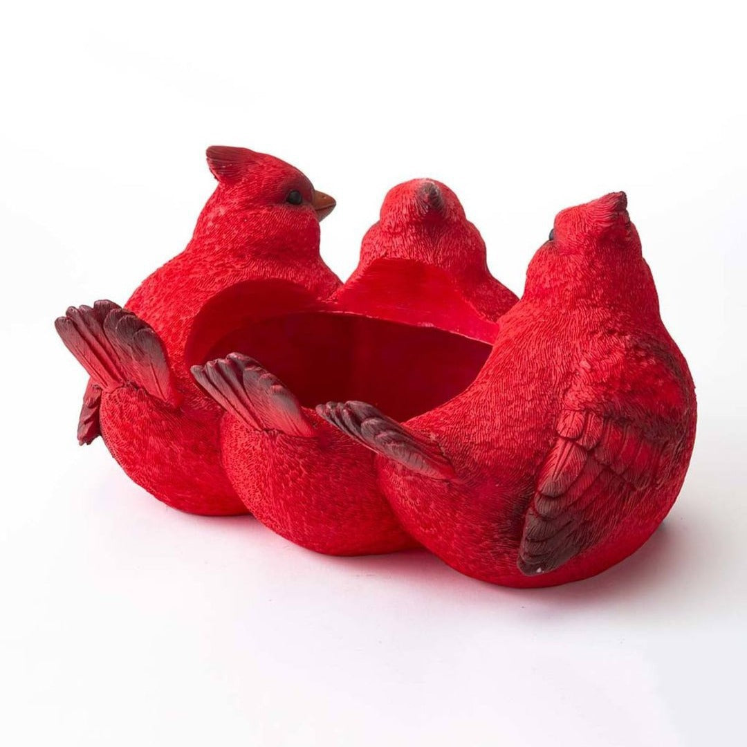 Simulated Red Bird Flower Pots