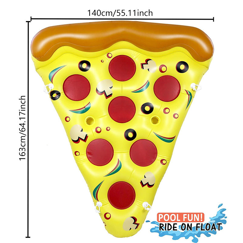 Pizza-Shaped Inflatable Water Floating Chair