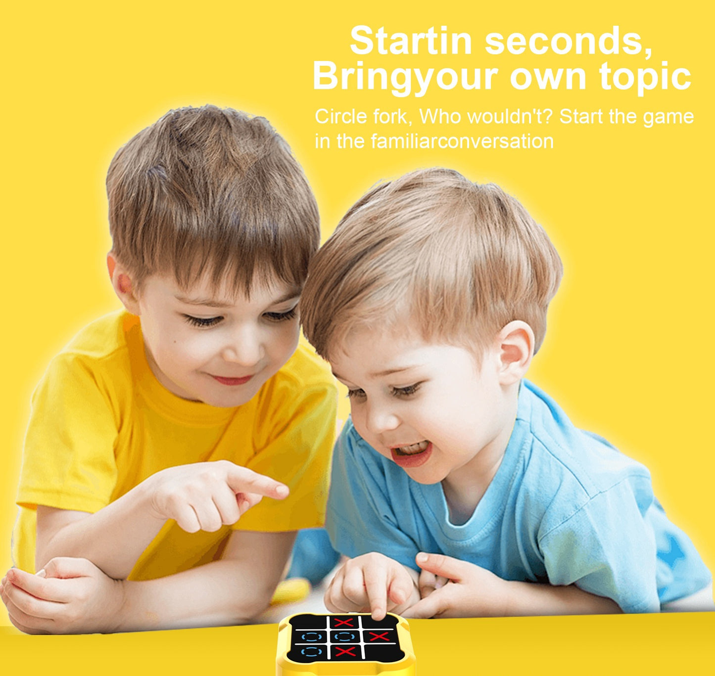 **Tic-Tac-Toe Electronic Game Machine (4-in-1 Educational Toy)**