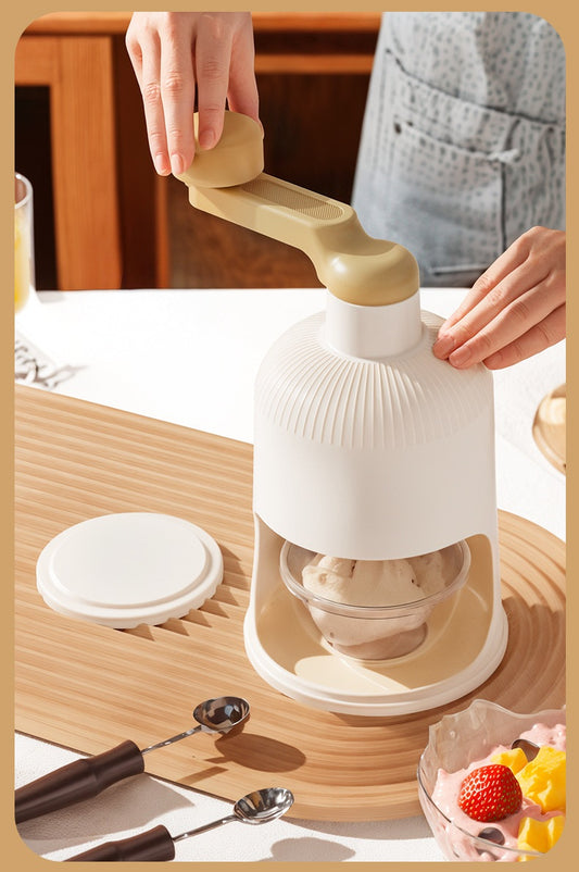 Hand-cranked Shaved Ice Maker