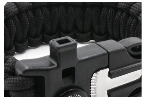 # 5-in-1 Multifunctional Outdoor Survival Paracord Bracelet