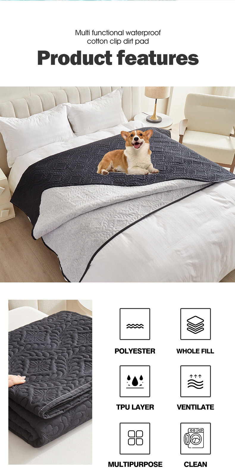 Stain-resistant Picnic Mat