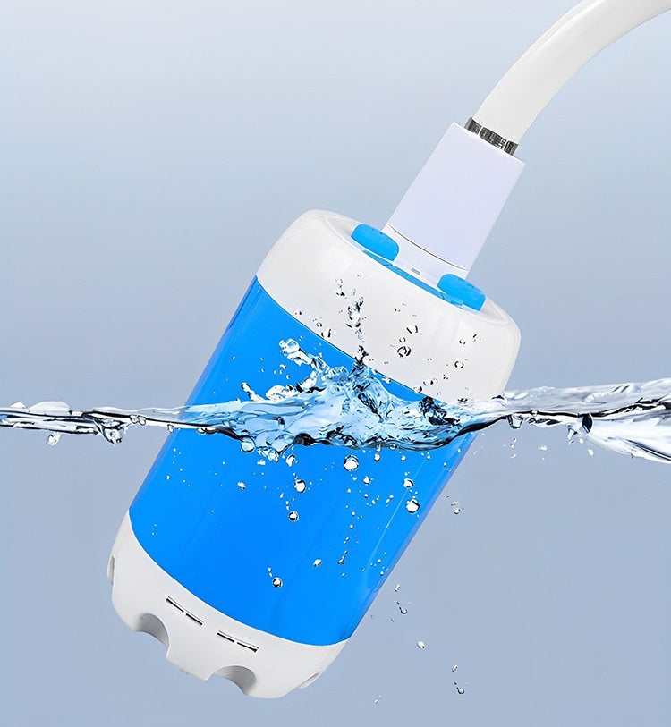 # Portable Outdoor Electric Shower