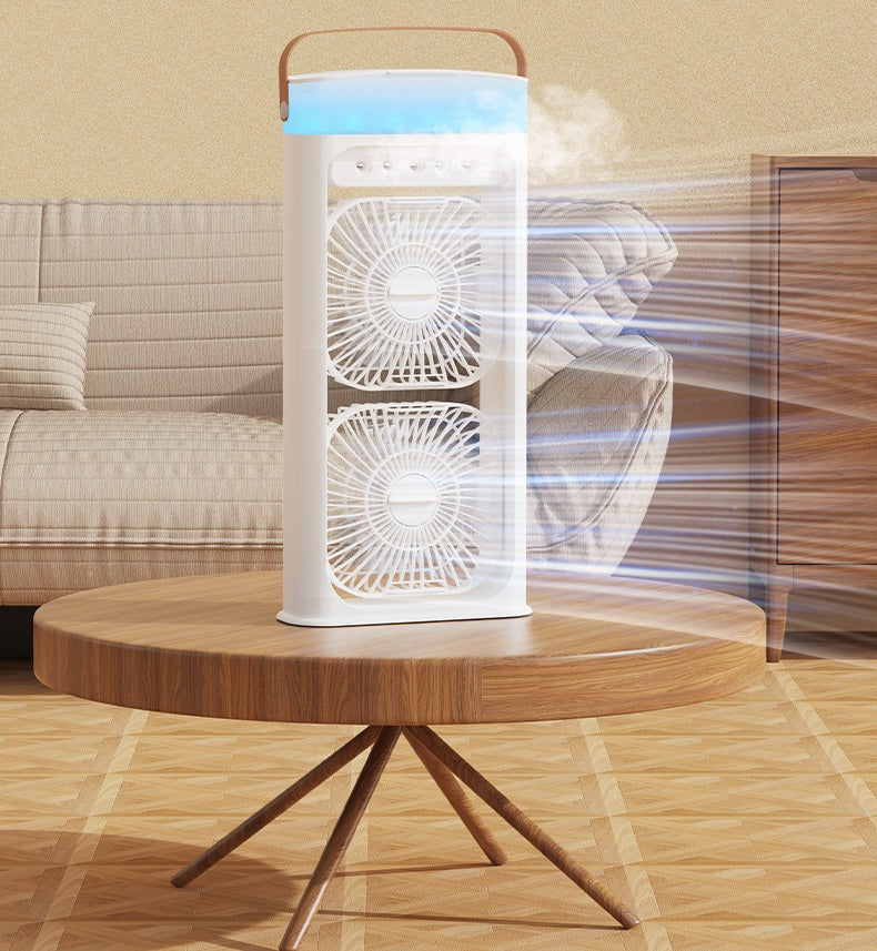 # Dual-Head Spray Water-Cooled Humidifier Fan