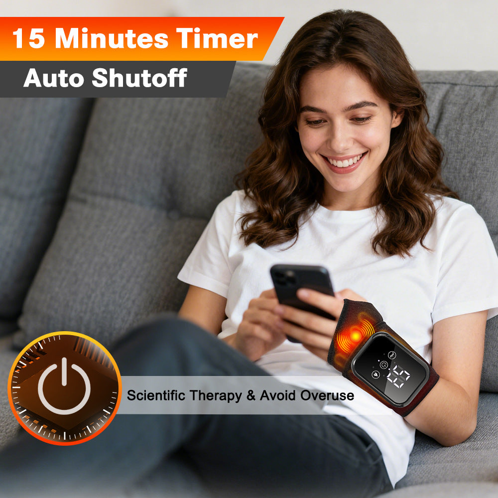 # Three-Level Heating and Three-Mode Vibration Wrist Support