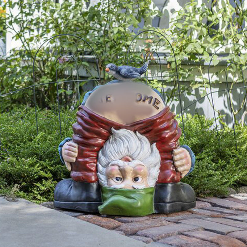 # Upside-down Dwarf Resin Decorative Ornament