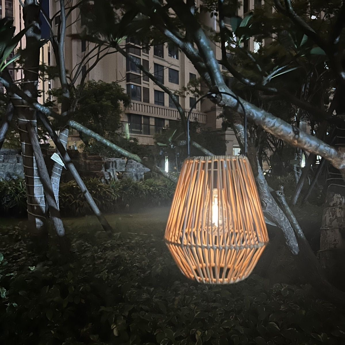 # Solar-Powered Garden Hanging Light