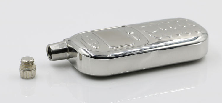 # Retro Cellphone-Shaped Stainless Steel Portable Liquor Flask
