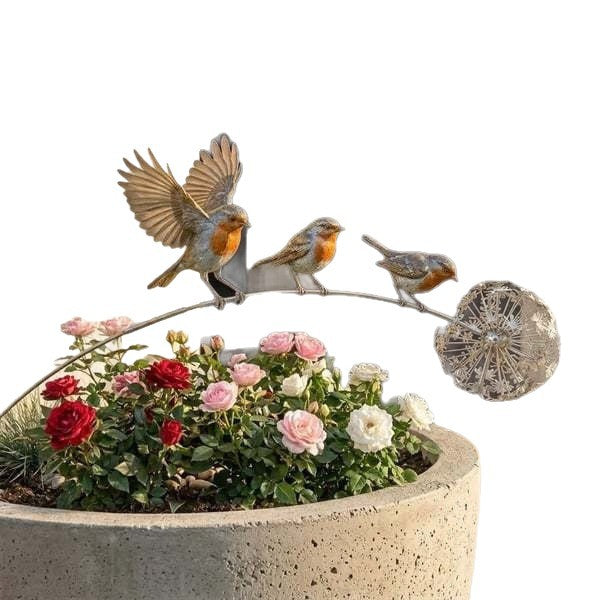 # Bird-Shaped Garden Decor Pedal