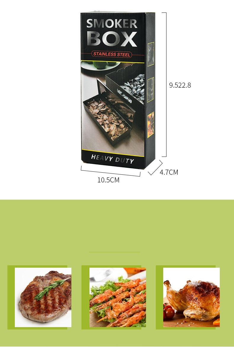 Stainless Steel BBQ Smoker Box