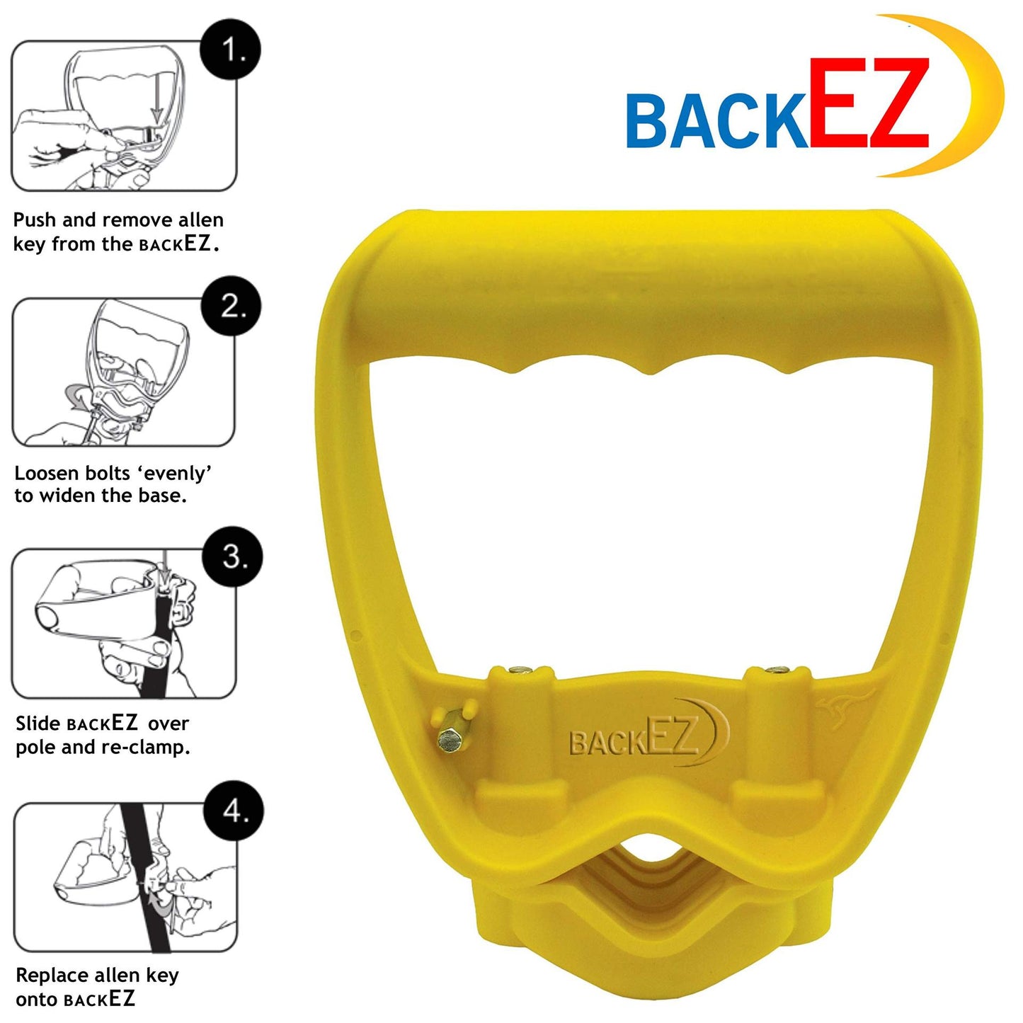 Back-Saving Tool Handle Labor Attachment