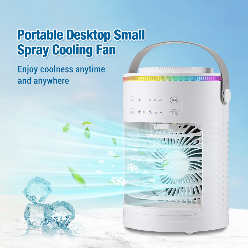 # Water-Cooled Spray Desktop Air Cooler