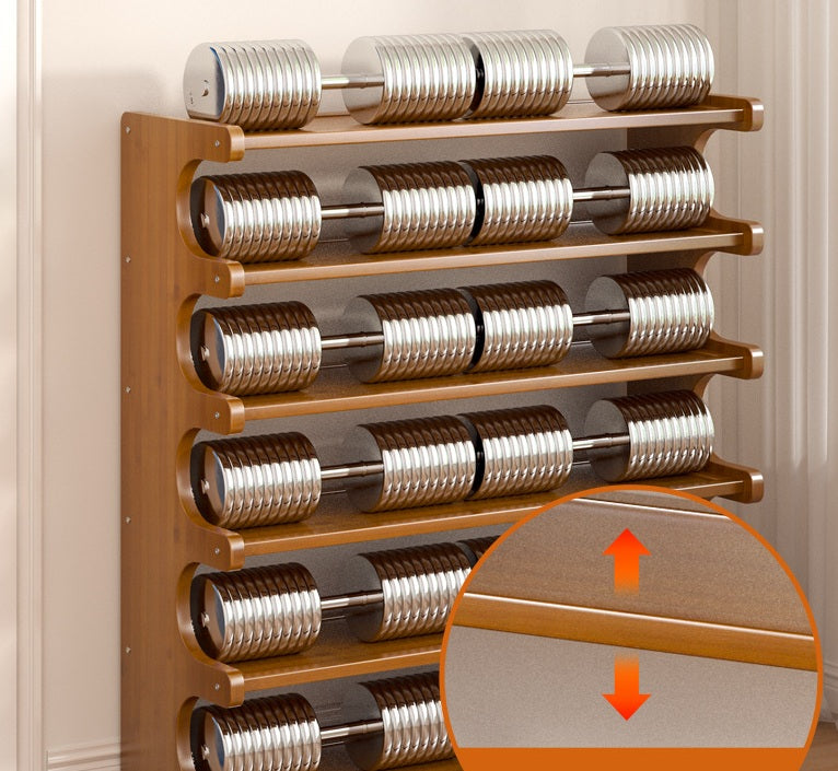 Bamboo Multi-Layer Shoe Rack
