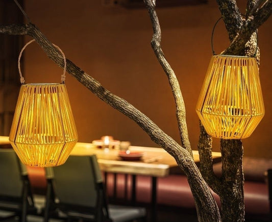 # Solar-Powered Garden Hanging Light