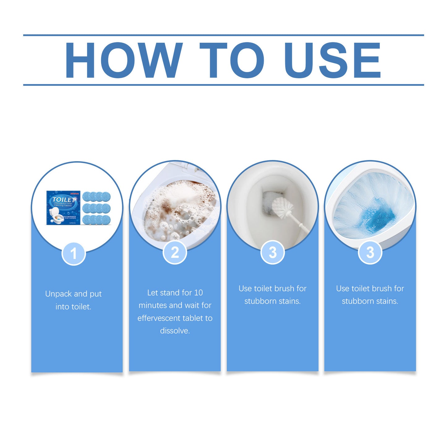 # Toilet Cleaning Effervescent Tablets