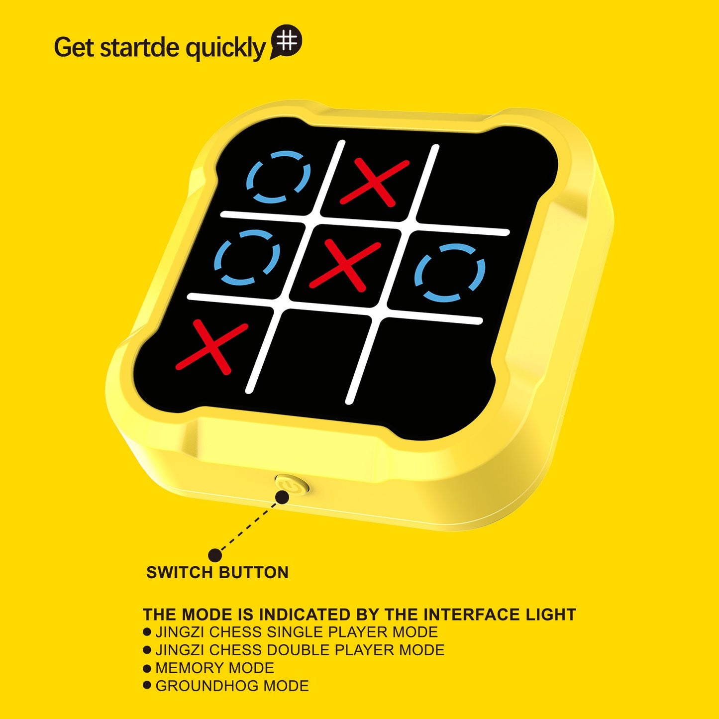 **Tic-Tac-Toe Electronic Game Machine (4-in-1 Educational Toy)**